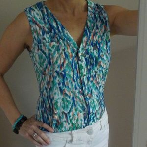 BCBG Sleeveless Top